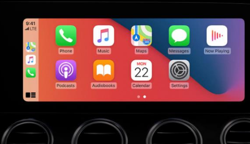 龙城apple维修网点分享如何将iPhone连接到CarPlay 